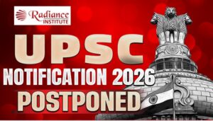 UPSC Notification 2026 Postponed